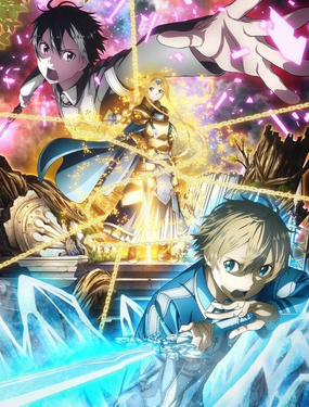 刀剑神域alicization war of under海报