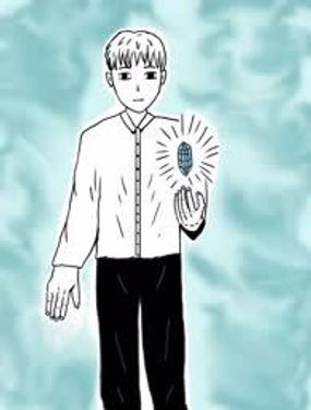  撿到魔法石的少年 