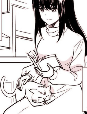  魅力（男裝）貓咖店員和常客（女裝）大姐姐的故事 