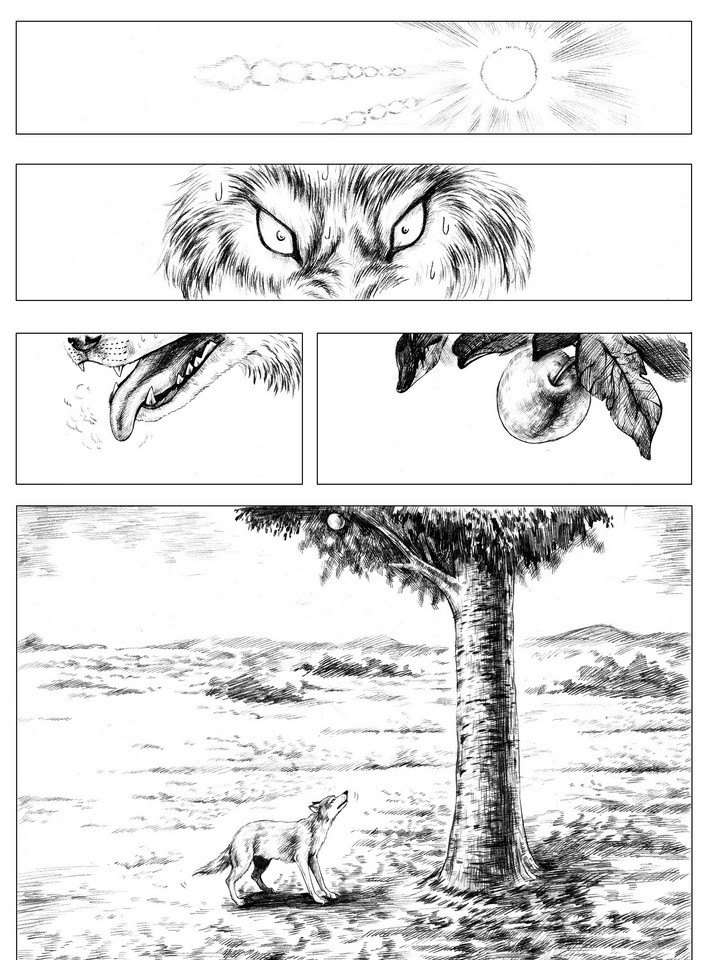苹果狼的故事漫画