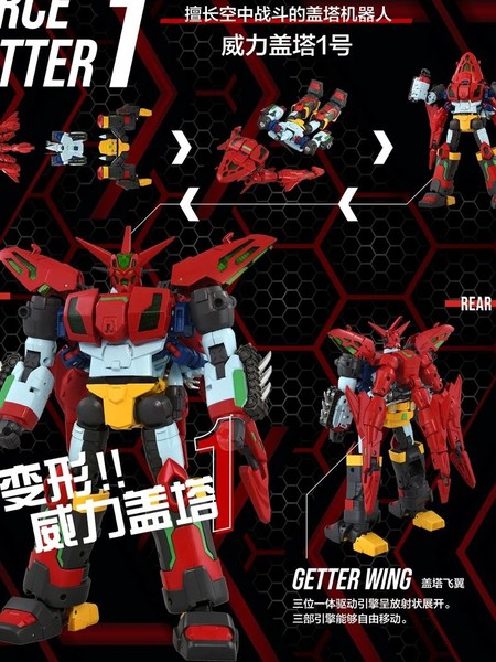 威力盖塔机器人-force getter robo
