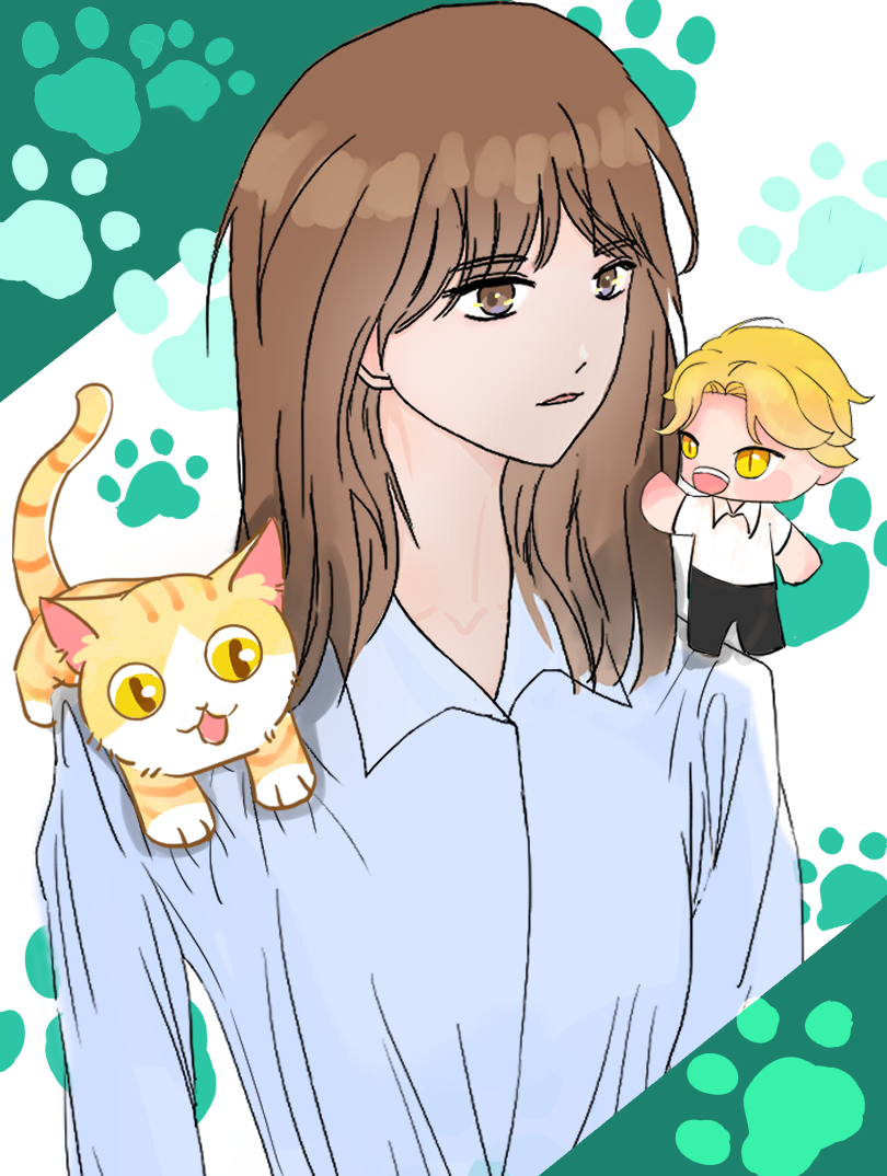 糟糕！捡到的小猫变成人类了